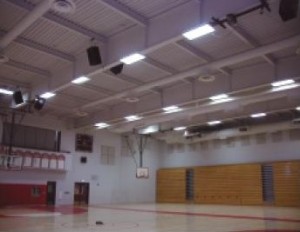 Galt High School upgraded its metal halide fixtures with T5HO linear fixtures, reducing energy consumption by nearly 50%