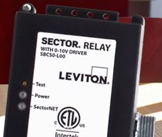 leviton sectorflex digital lighting management control system